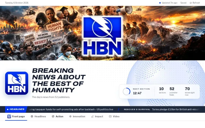 HEROIC BREAKING NEWS front page